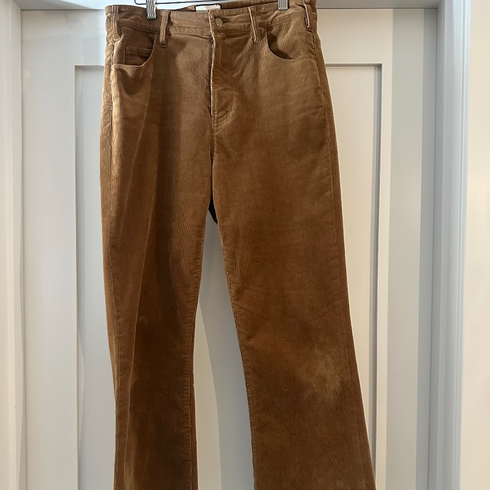 Tuckernuck Brown Ankle Cropped Pants